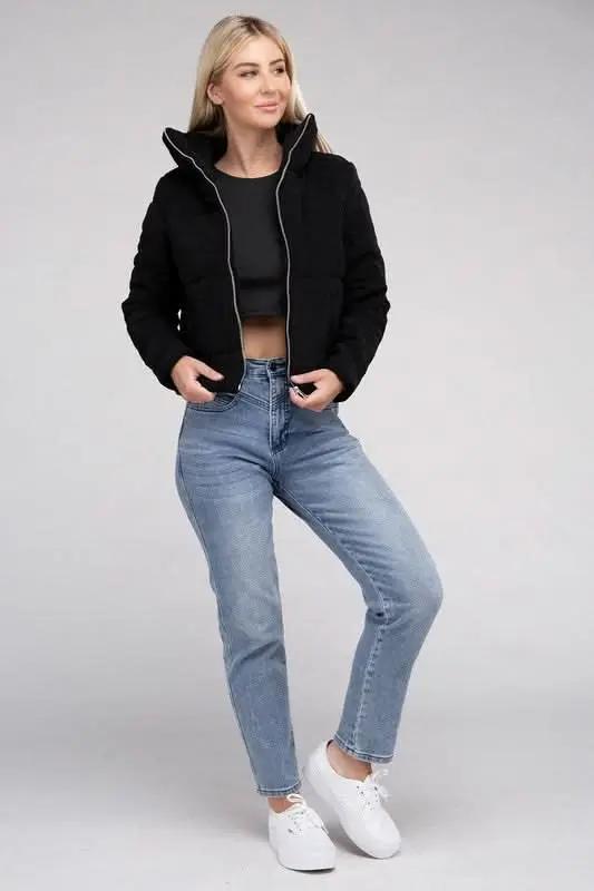 Jackets Ambiance Apparel Corduroy Zip-Up Jacket - Premium Quality Product | Fast Shipping & Returns