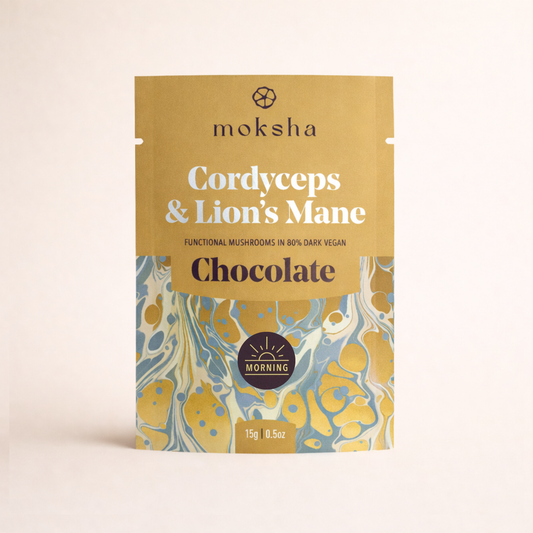 Cuadritos de Chocolate con Champiñones Cordyceps y Melena de León Summit Reserve™