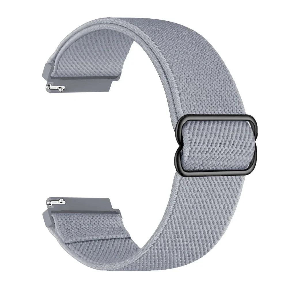 COROS Nylon Loop Watch Band - Elastic Strap Unisex with Metal Button Clasp