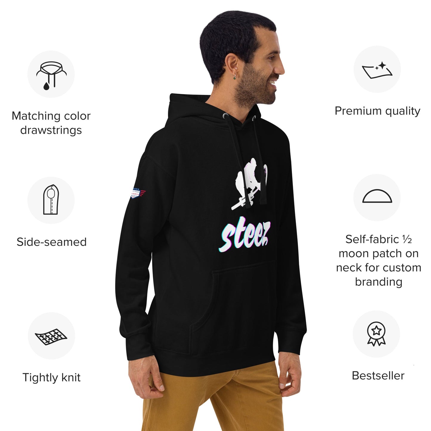 Steez - I like big Jumps and I cannot lie - Unisex Hoodie