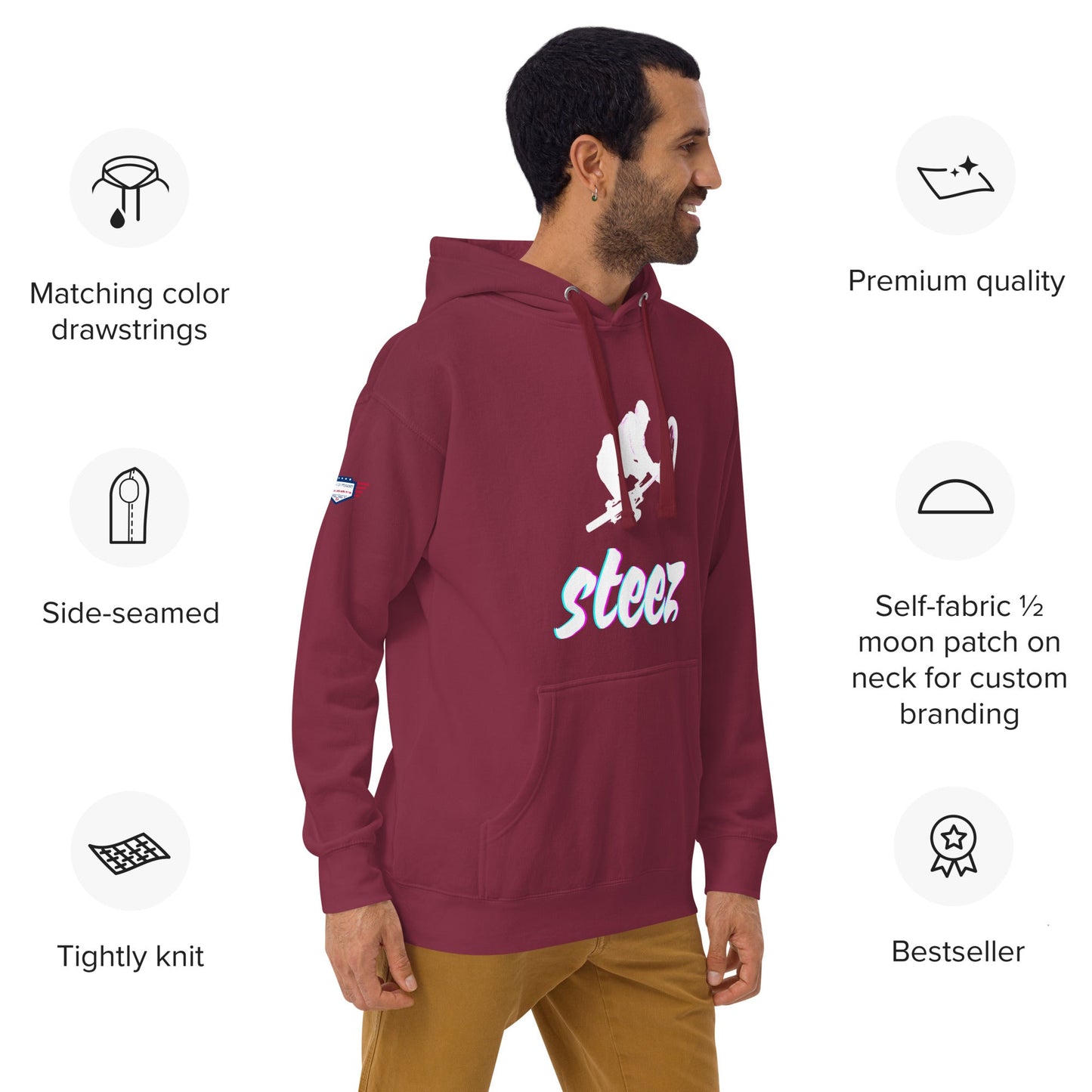 Steez - I like big Jumps and I cannot lie - Unisex Hoodie
