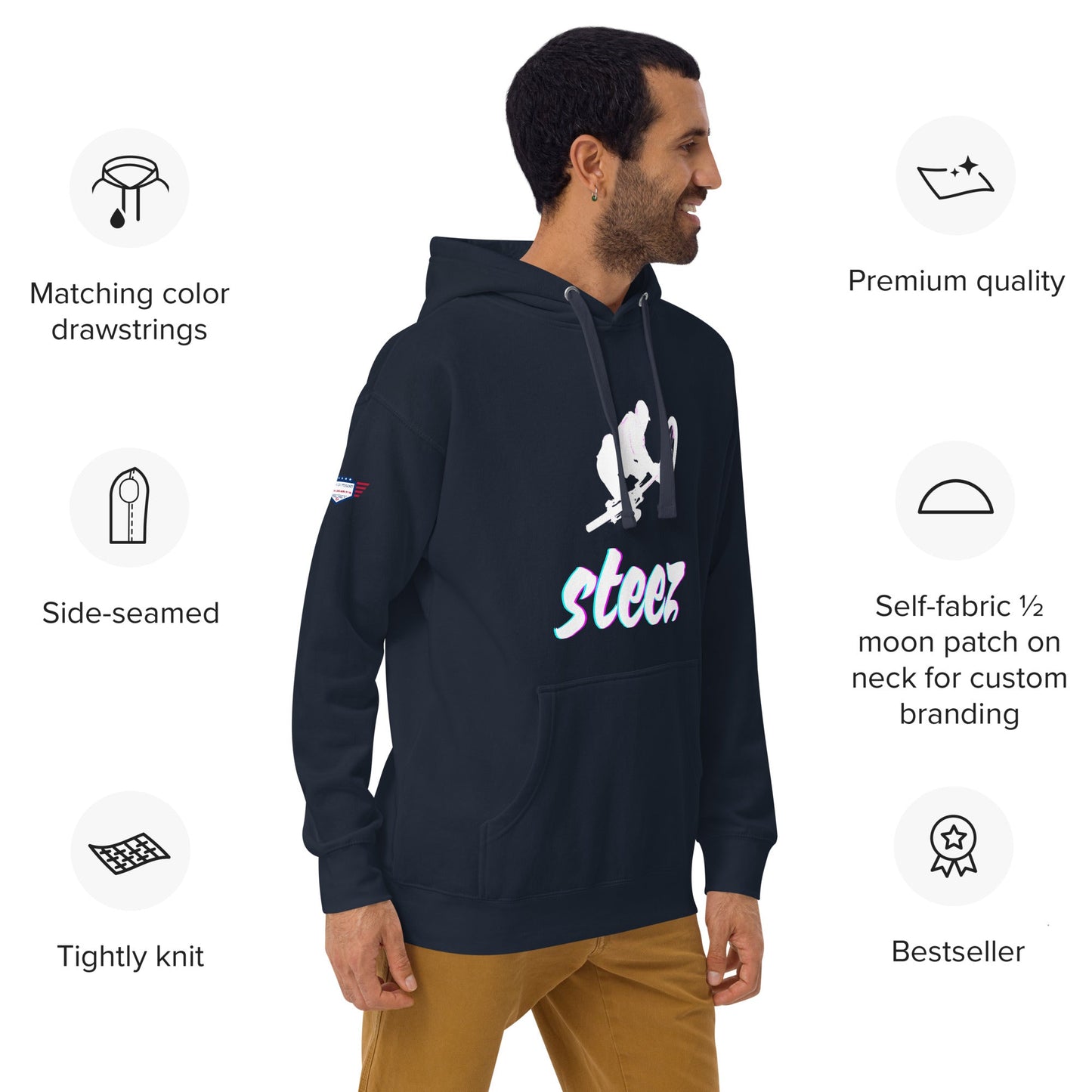 Steez - I like big Jumps and I cannot lie - Unisex Hoodie