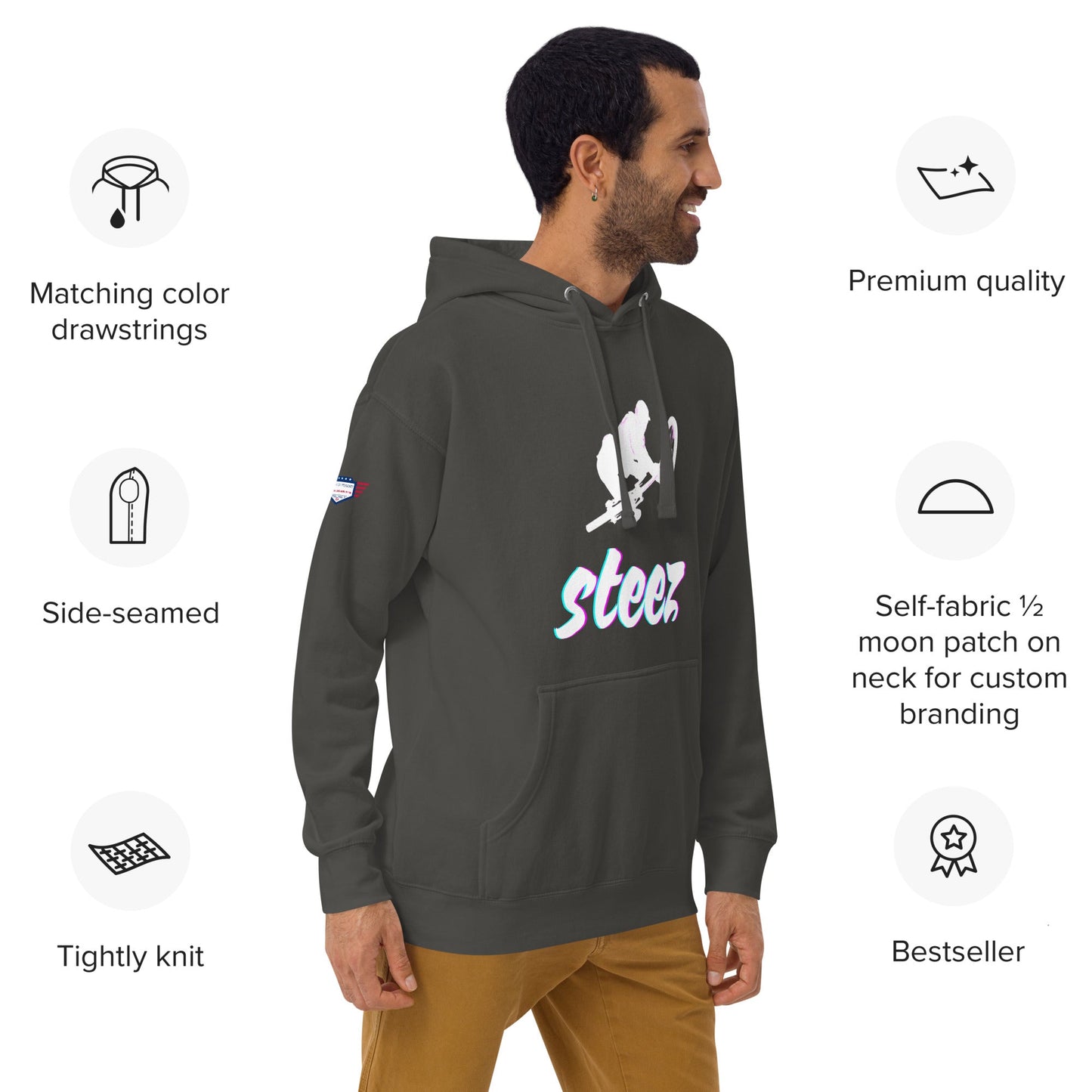 Steez - I like big Jumps and I cannot lie - Unisex Hoodie