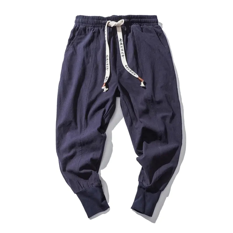 Cotton Linen Harem Pants for Boys and Men - # BOAA13410010