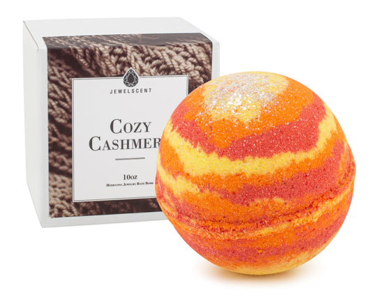 Cozy Cashmere 10oz Mystery Jewelry Bath Bomb