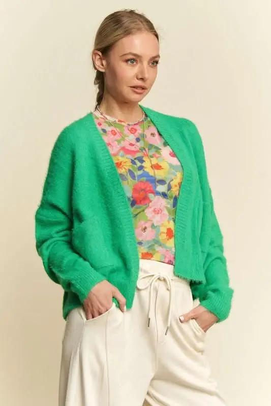 Sweaters Trendsi Davi & Dani Cardigan Women's Open Front Knit Sweater - Cozy & USA Shipped