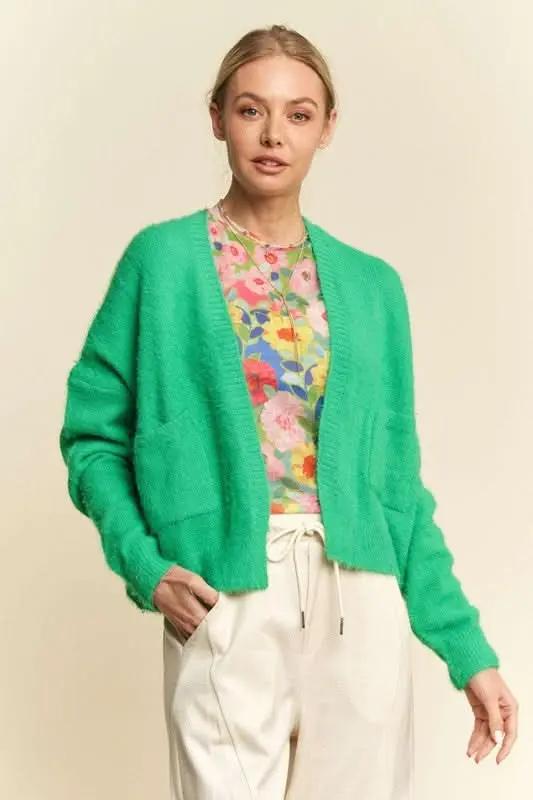 Sweaters Trendsi Davi & Dani Cardigan Women's Open Front Knit Sweater - Cozy & USA Shipped