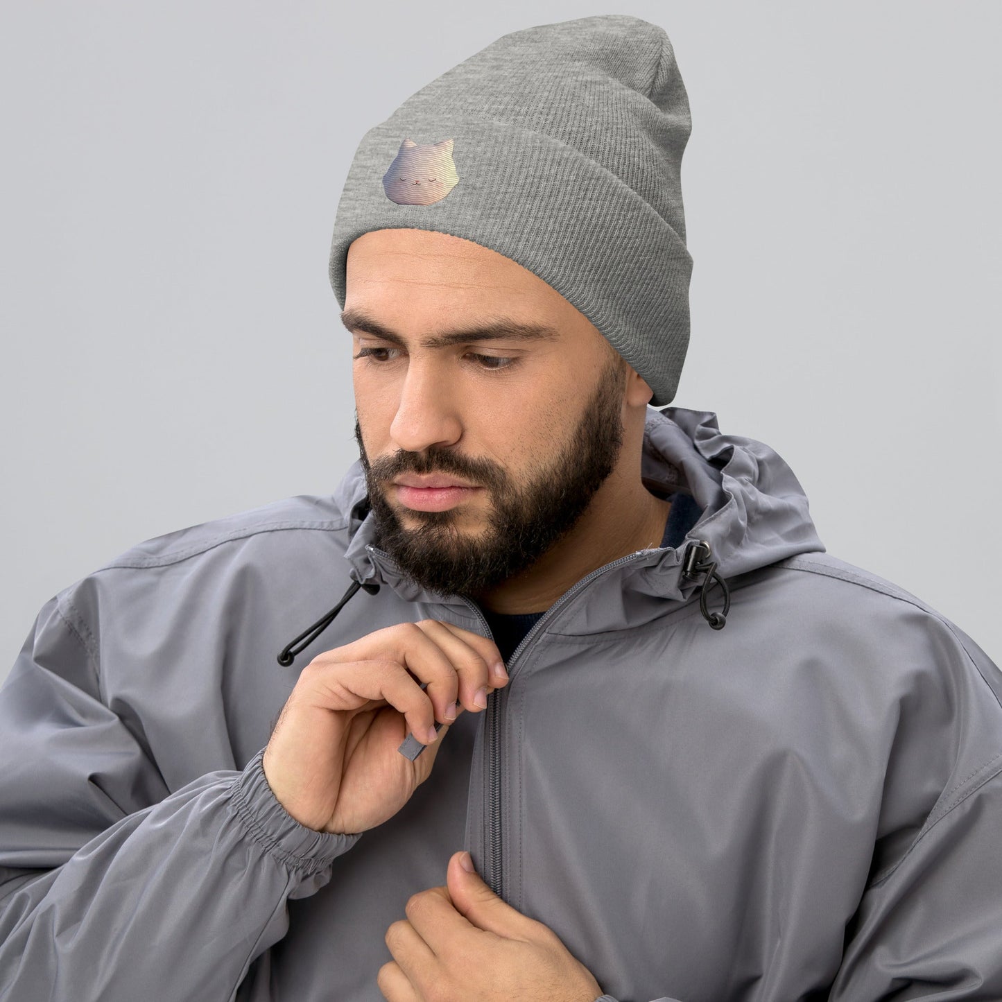 CalmCaressASMR Cuffed Beanie