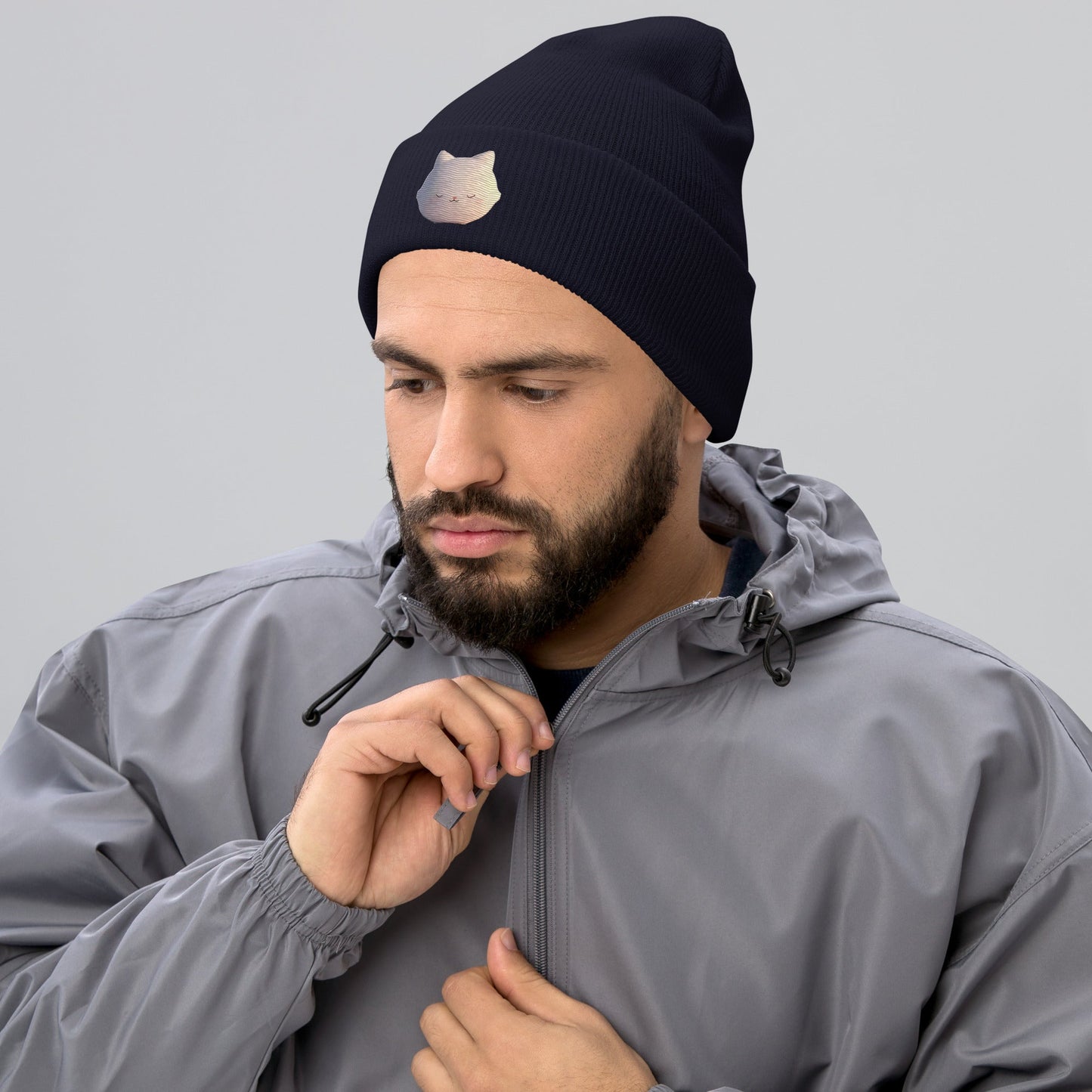 CalmCaressASMR Cuffed Beanie