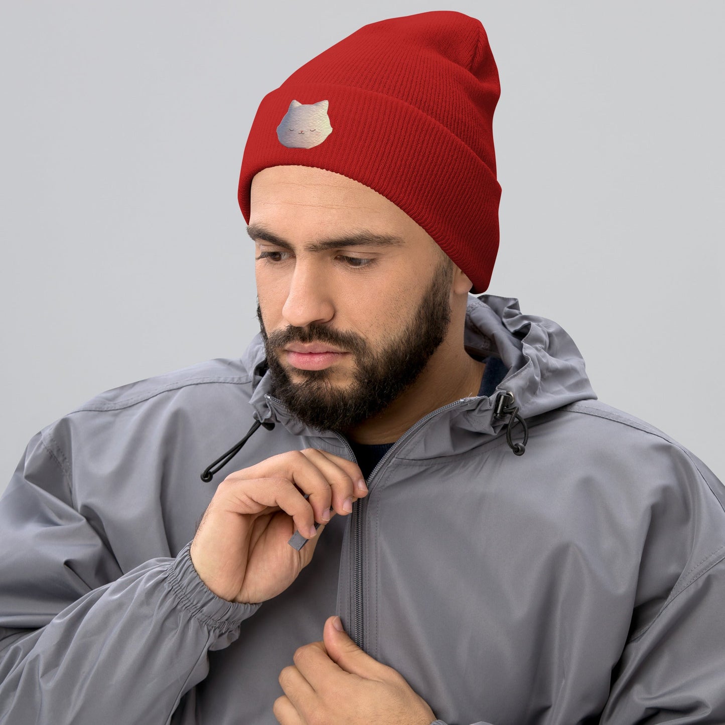 CalmCaressASMR Cuffed Beanie