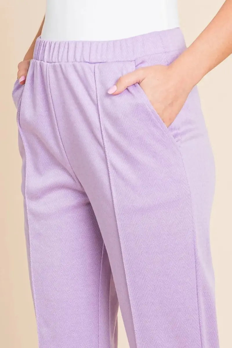 Trendsi Pin Tuck Slim Pants Women's Everyday Style Dress Pants Comfortable Fit