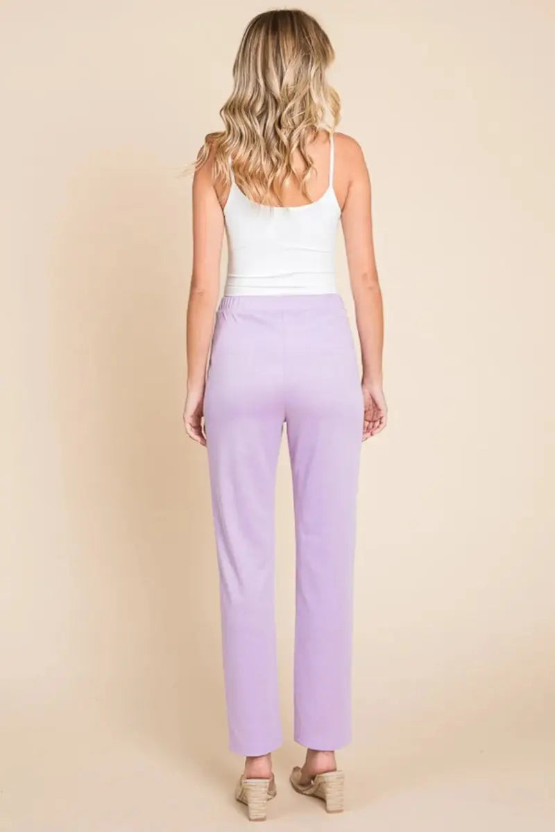 Trendsi Pin Tuck Slim Pants Women's Everyday Style Dress Pants Comfortable Fit