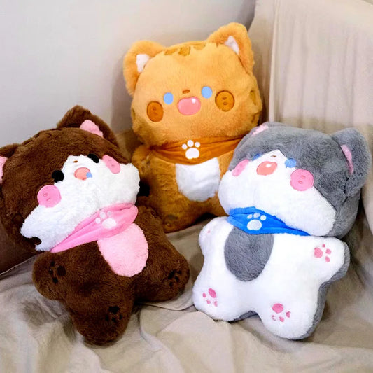 Peluche de gatos felices