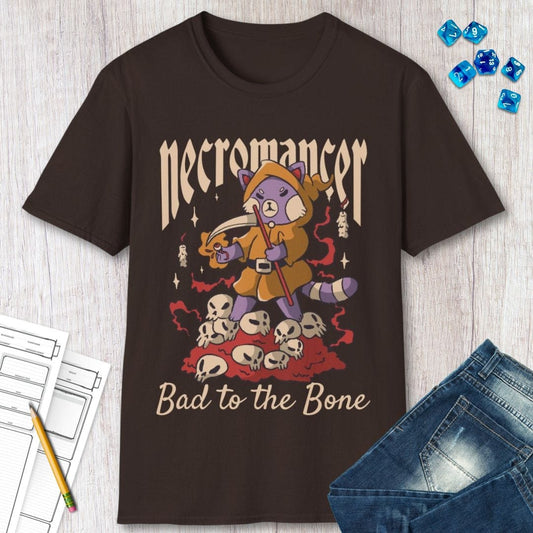Camiseta de nigromante adorable