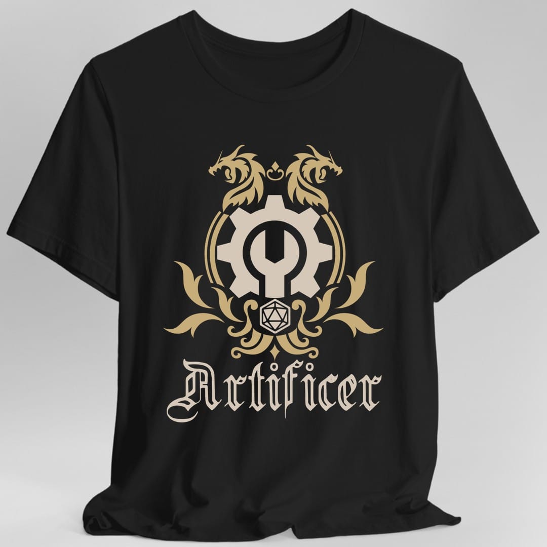 Camiseta con el emblema de la clase Artífice de D&D