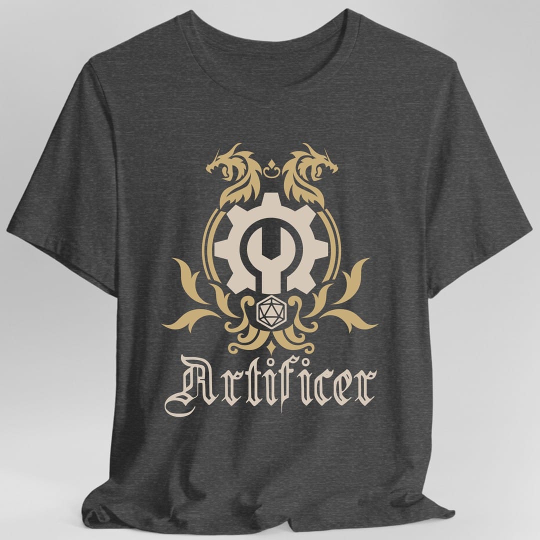 Camiseta con el emblema de la clase Artífice de D&D