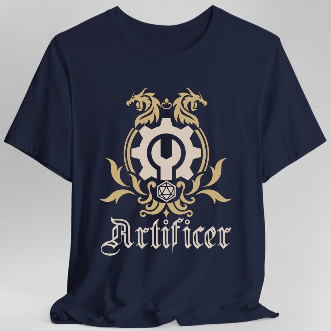 Camiseta con el emblema de la clase Artífice de D&D