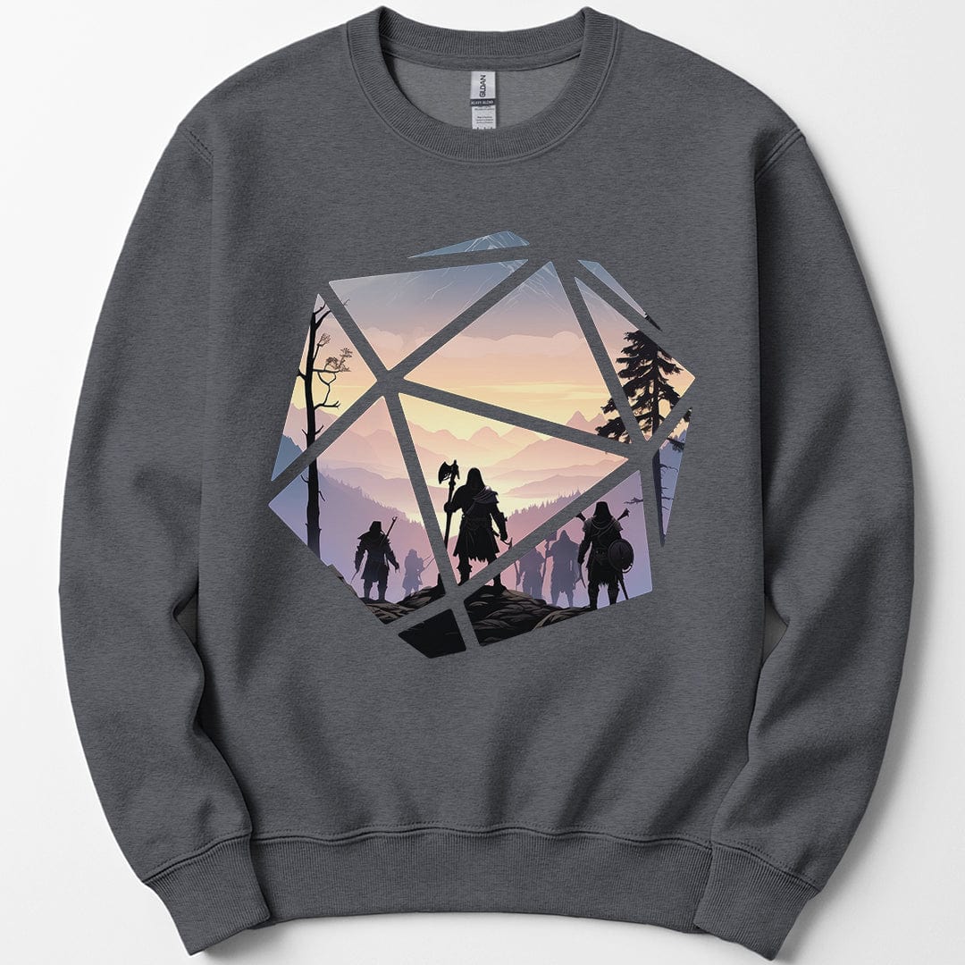 D&D D20 Landscape Sweatshirt