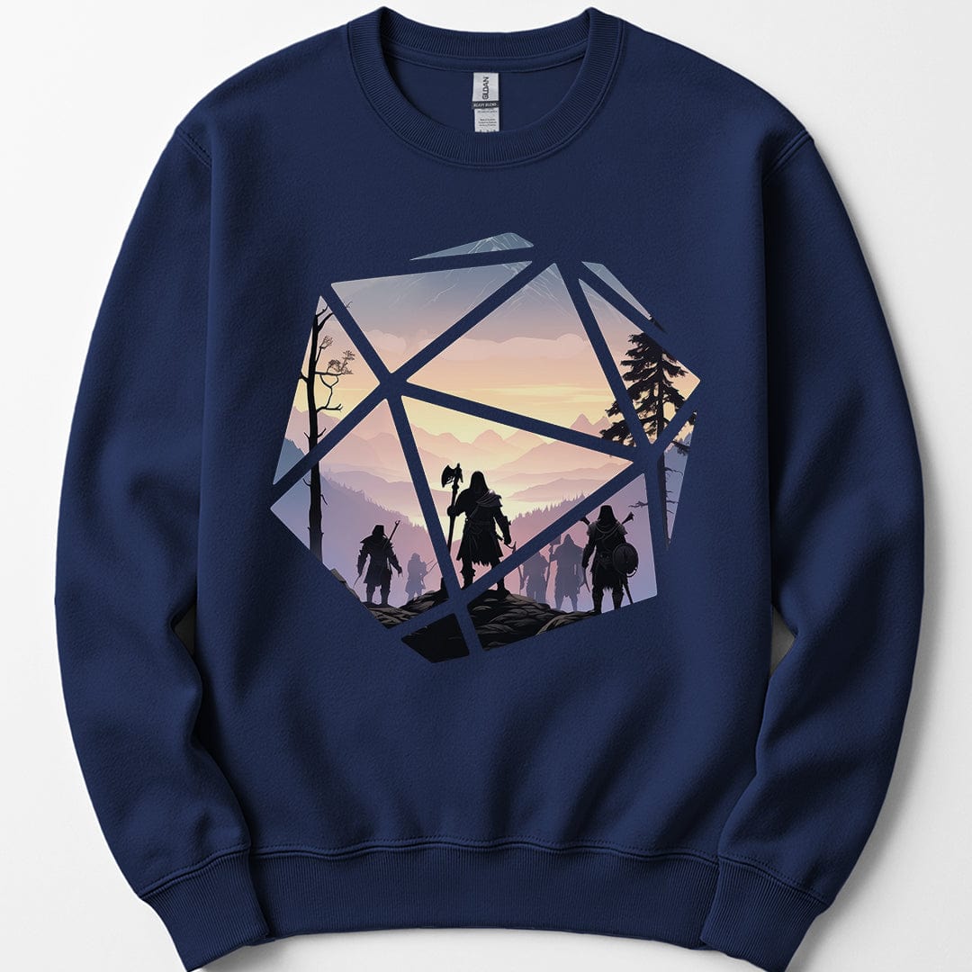 D&D D20 Landscape Sweatshirt