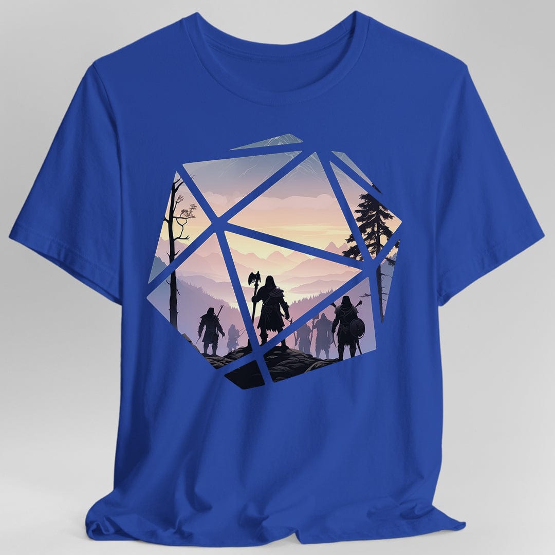 Camiseta Dungeons & Dragons D20 horizontal