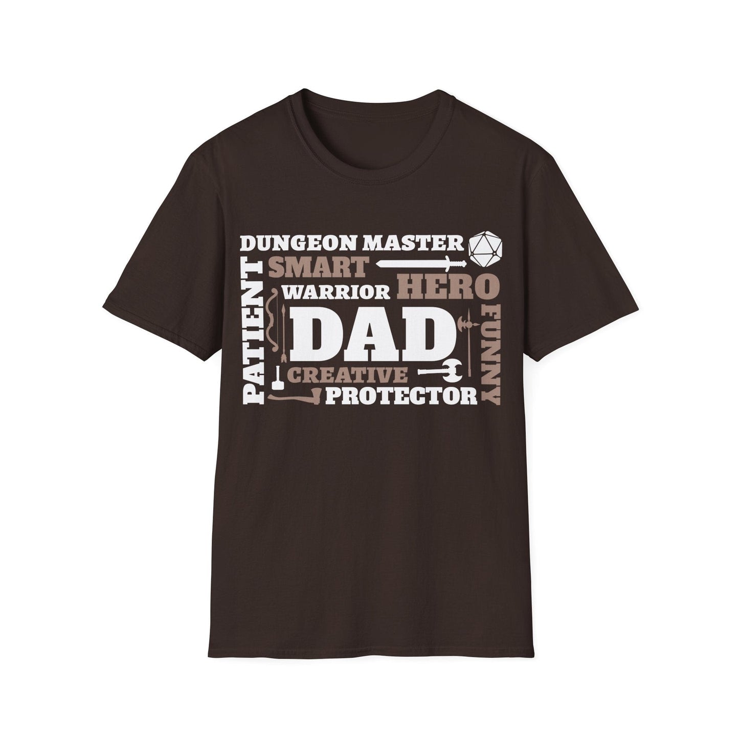 Camiseta de Dungeon Master de Papá de D&D