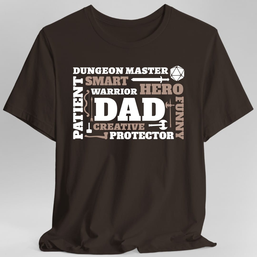 Camiseta de Dungeon Master de Papá de D&D