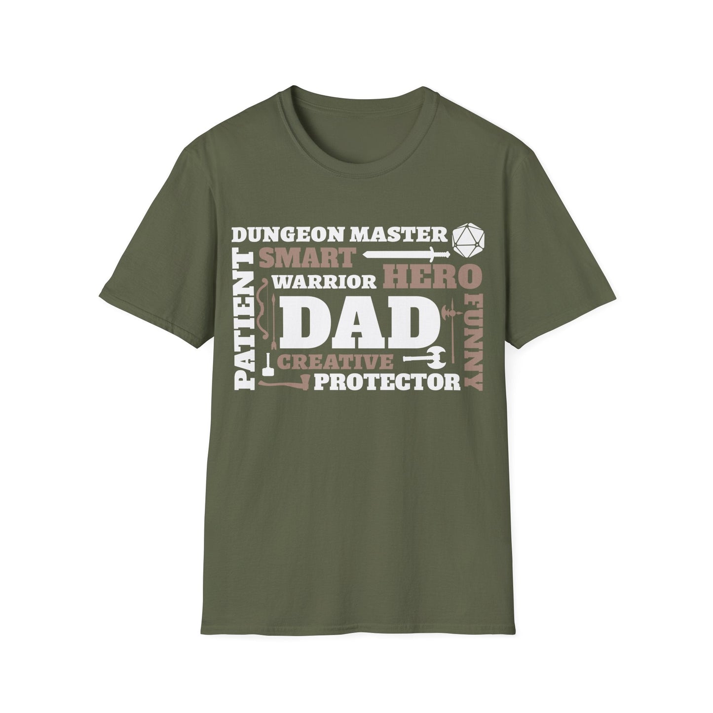 Camiseta de Dungeon Master de Papá de D&D