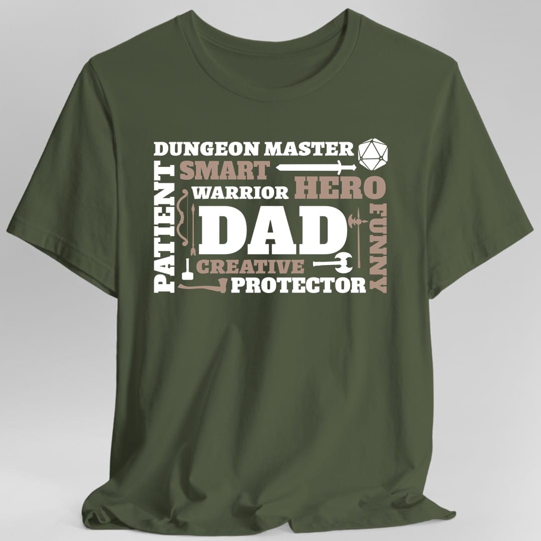 Camiseta de Dungeon Master de Papá de D&D
