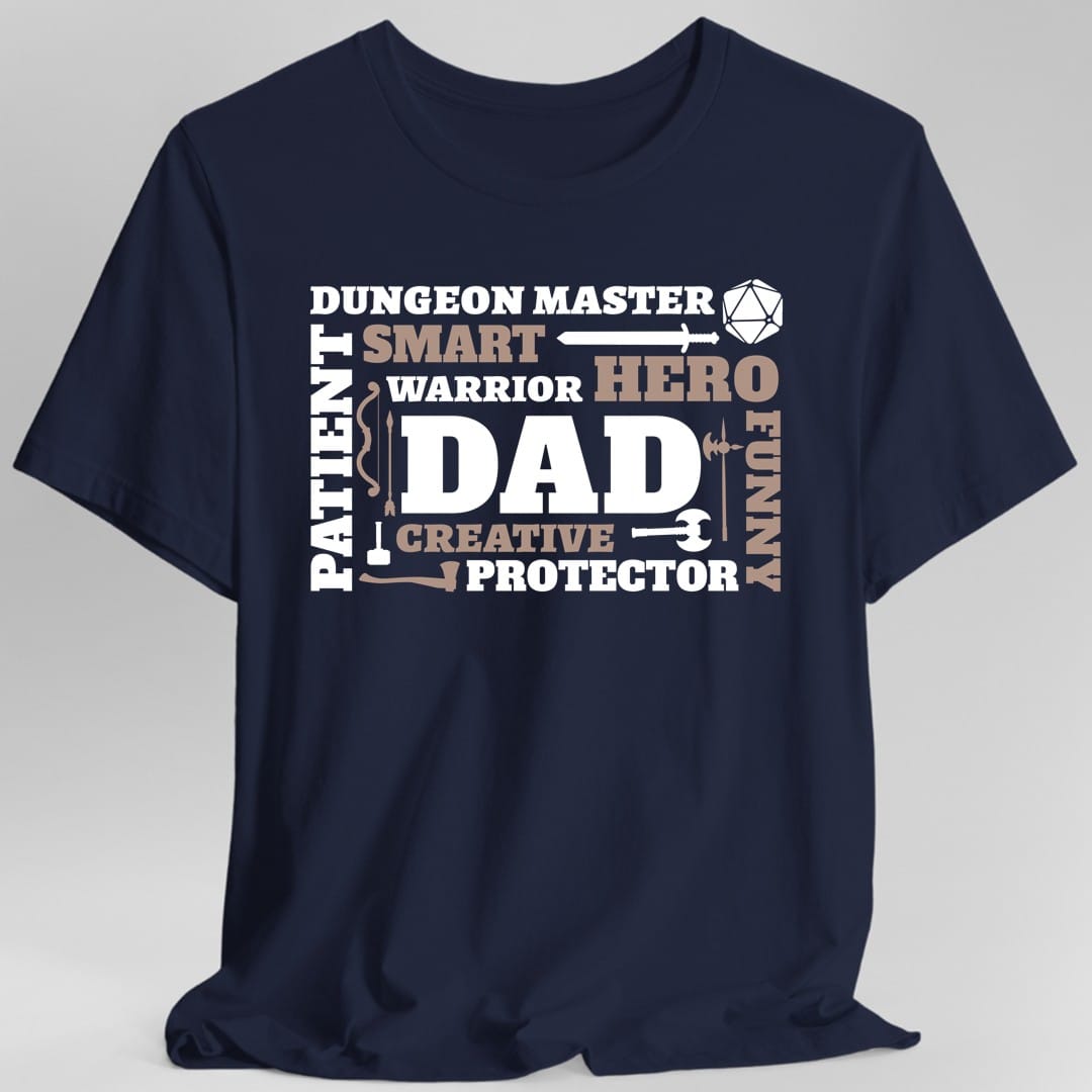 Camiseta de Dungeon Master de Papá de D&D