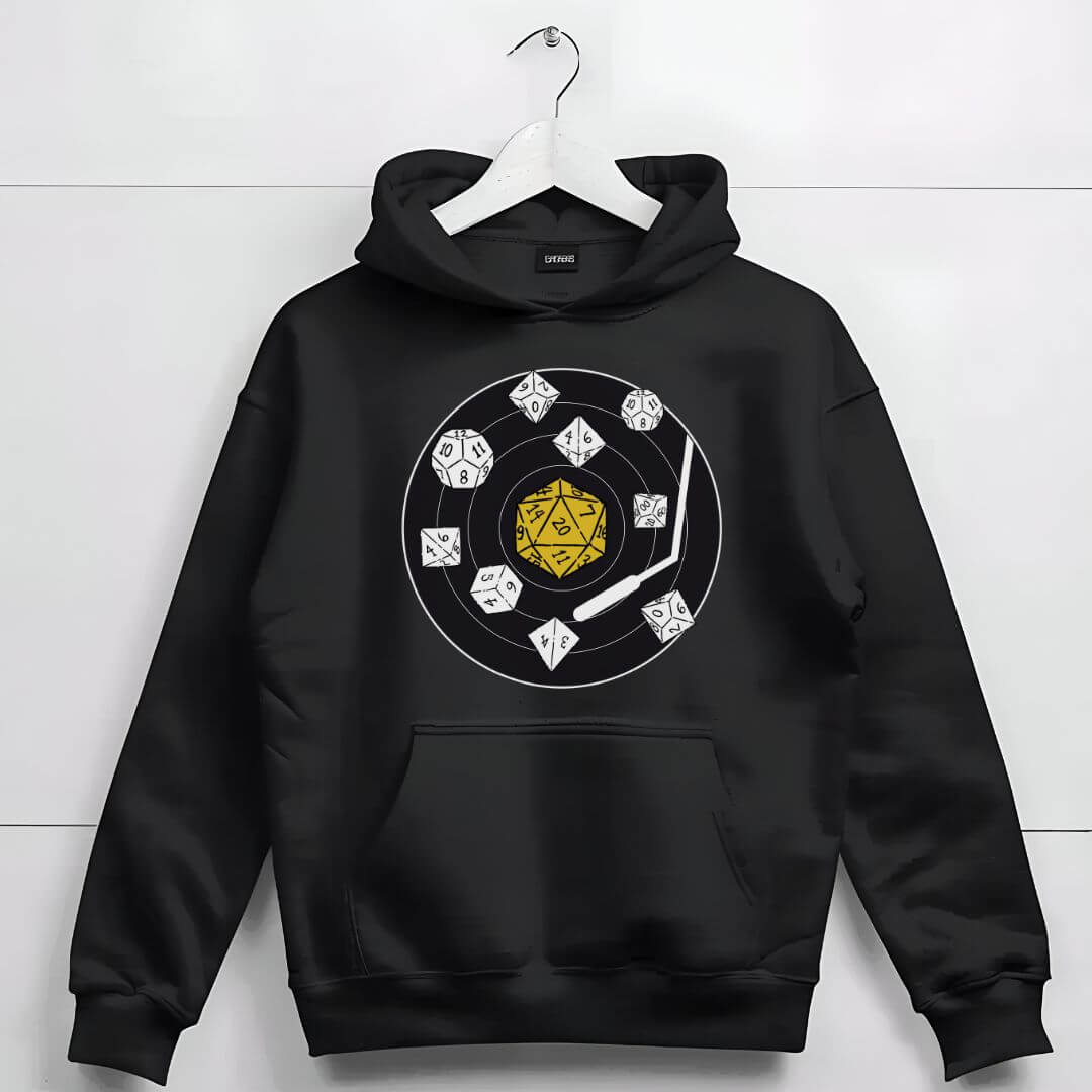 D&D Dice Record Vinyl Hoodie