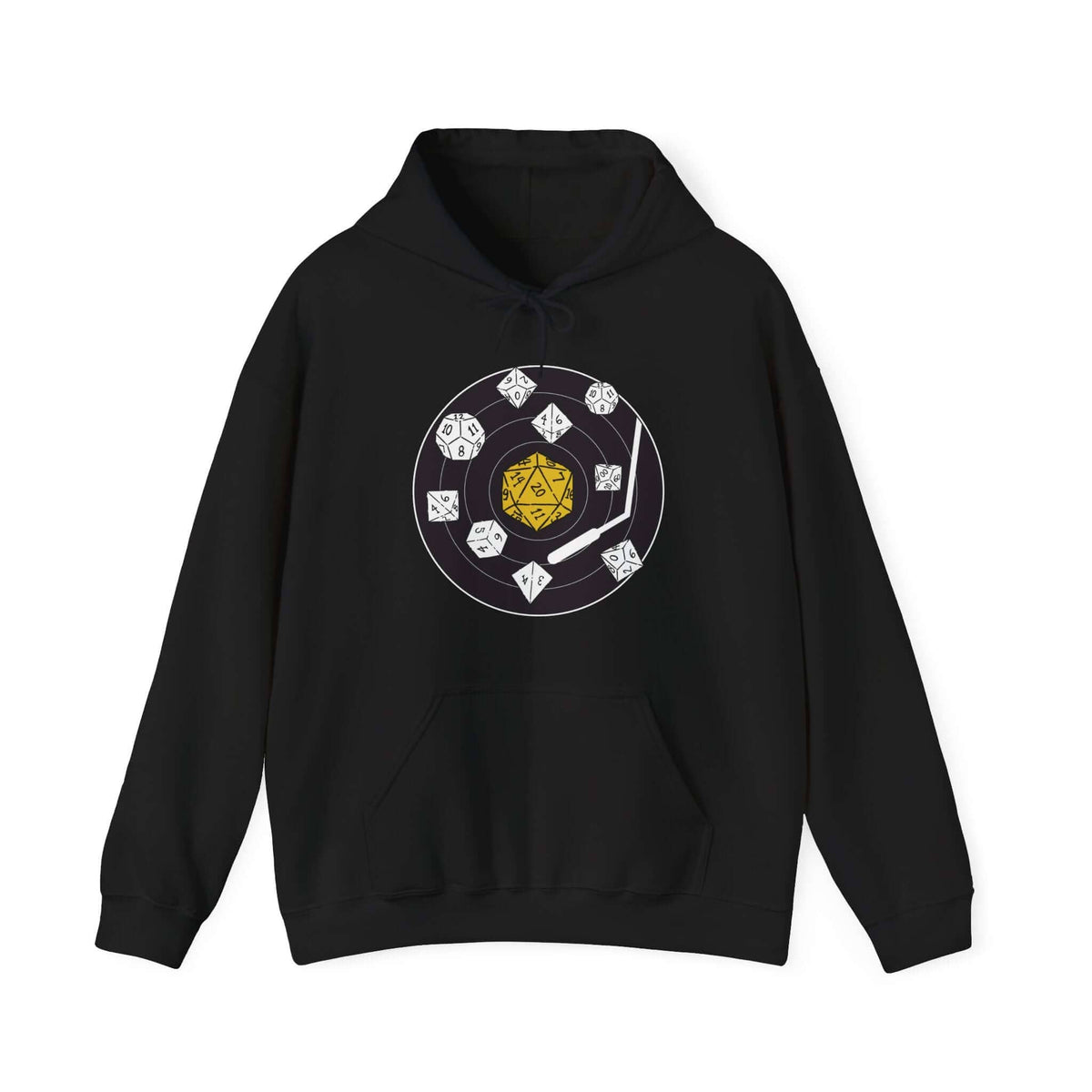 D&D Dice Record Vinyl Hoodie
