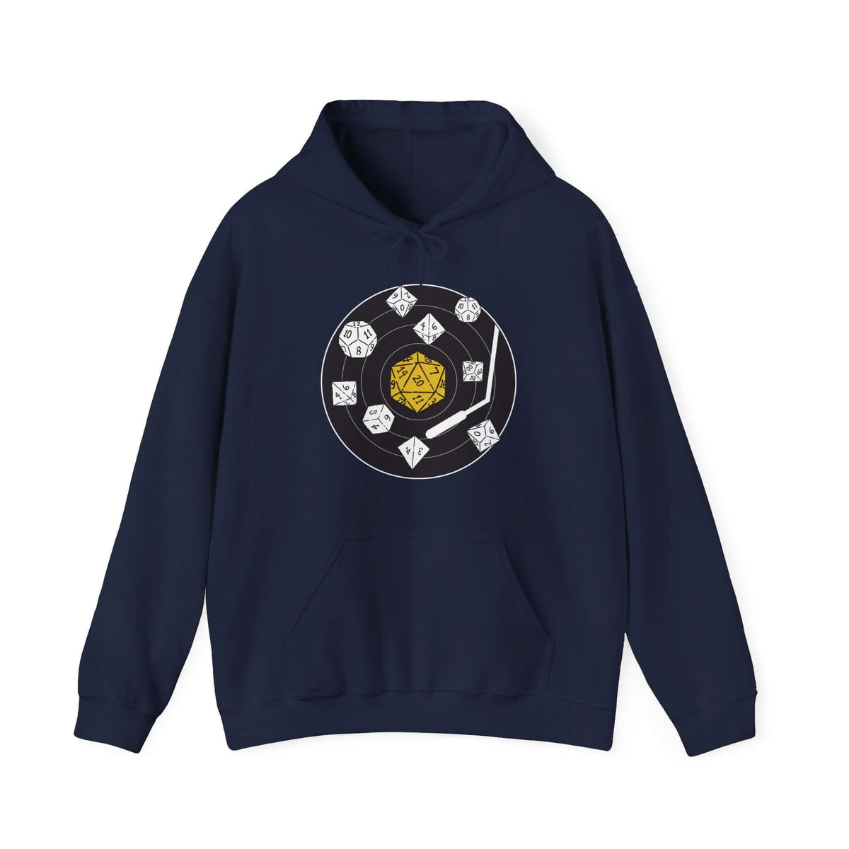 D&D Dice Record Vinyl Hoodie