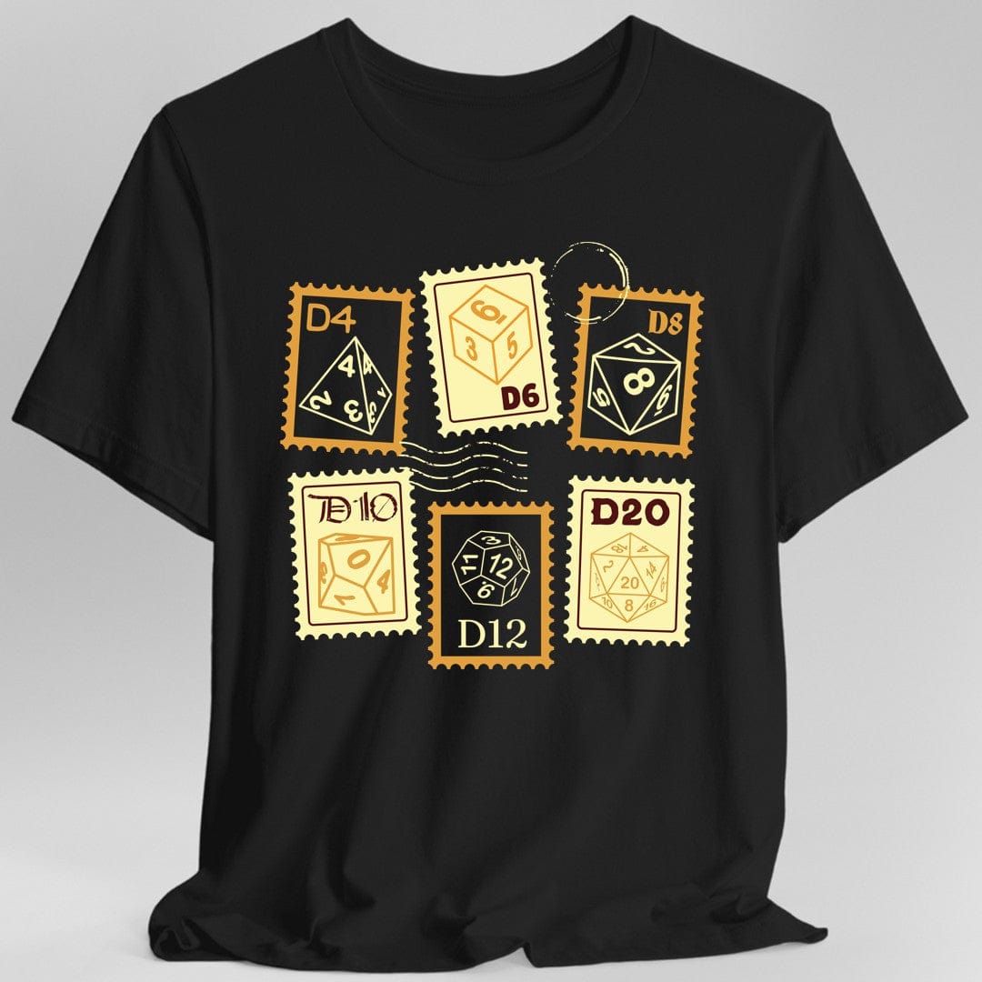 D&D Dice Stamps T-Shirt