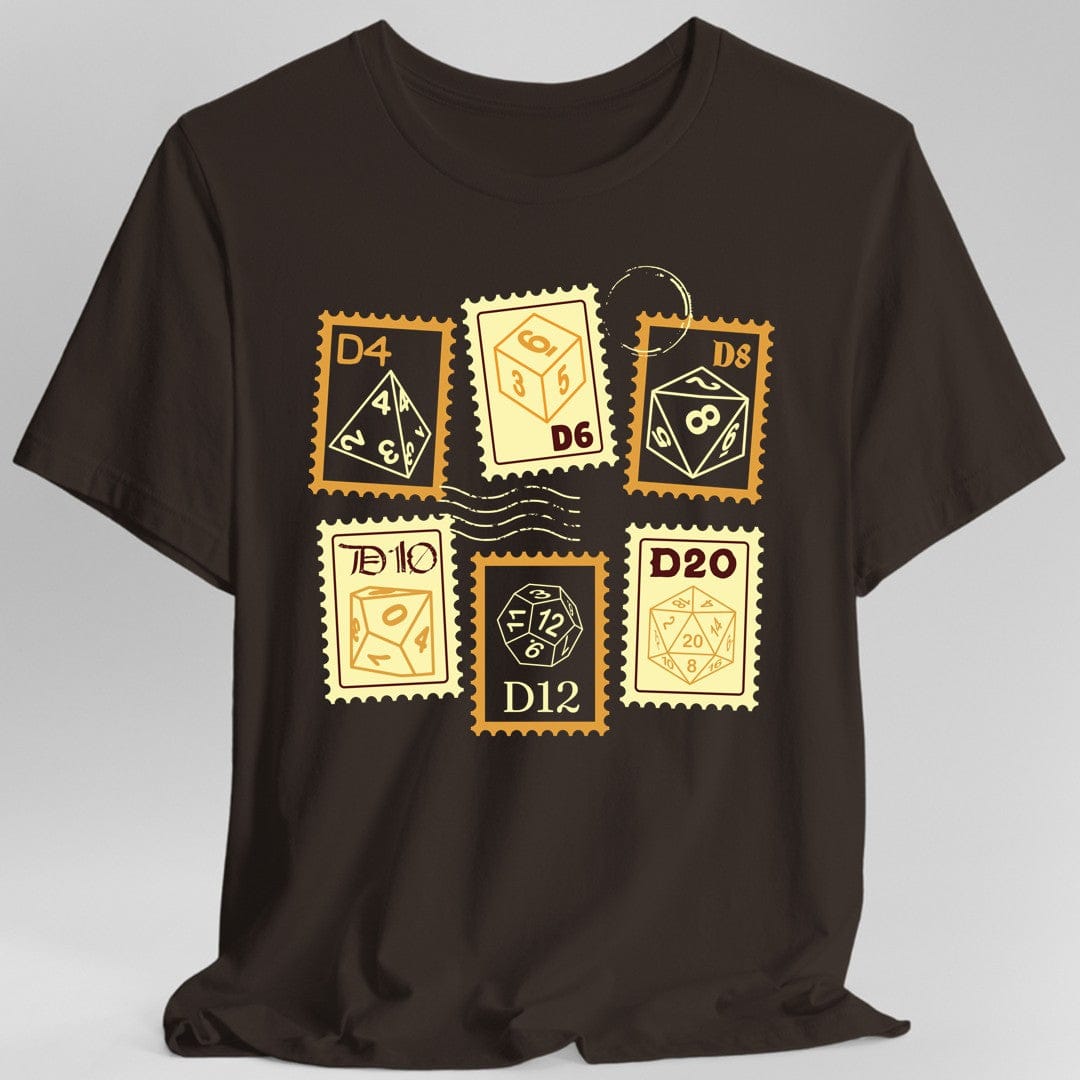 D&D Dice Stamps T-Shirt