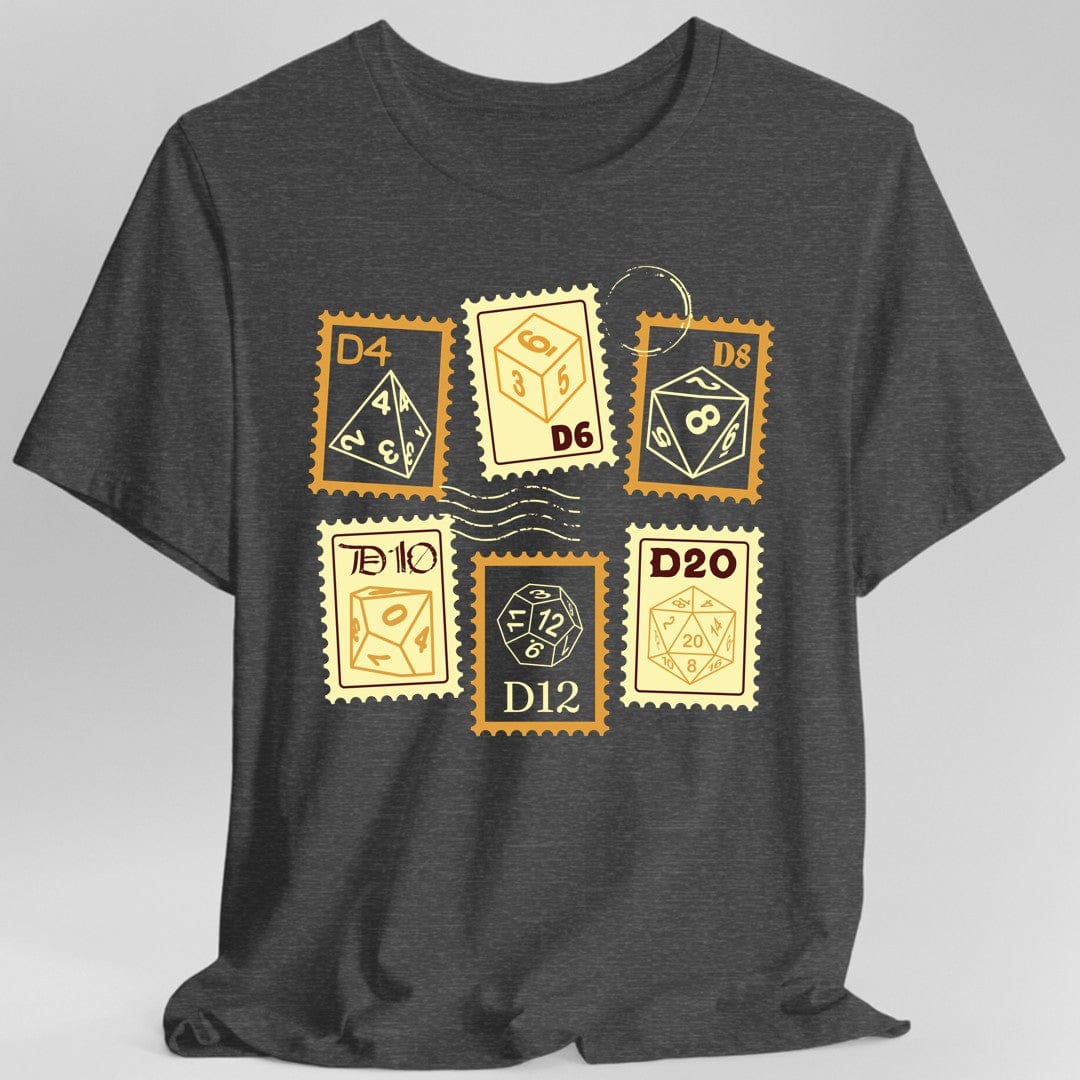 D&D Dice Stamps T-Shirt
