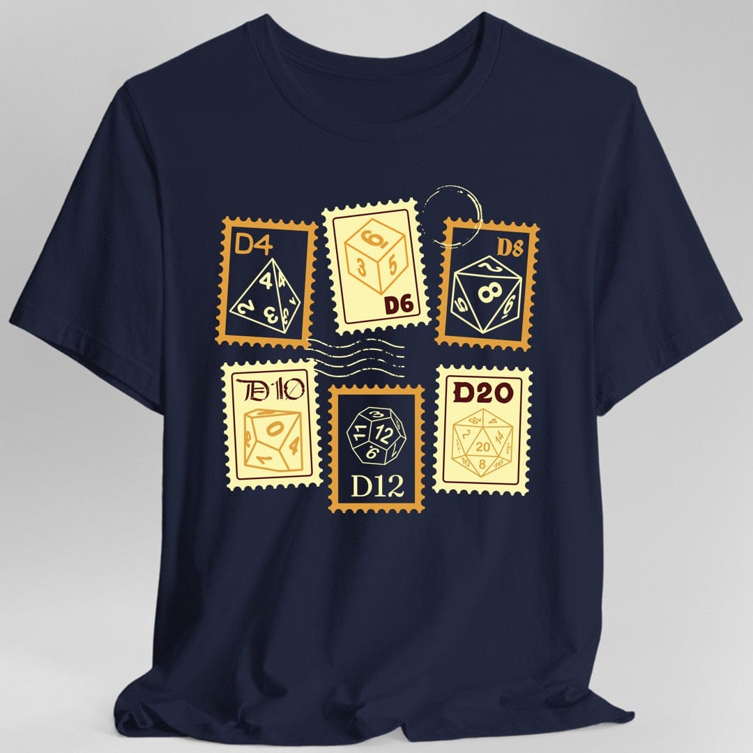 D&D Dice Stamps T-Shirt