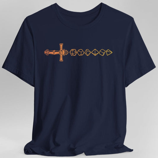 Camiseta de Espada de Dados de D&D