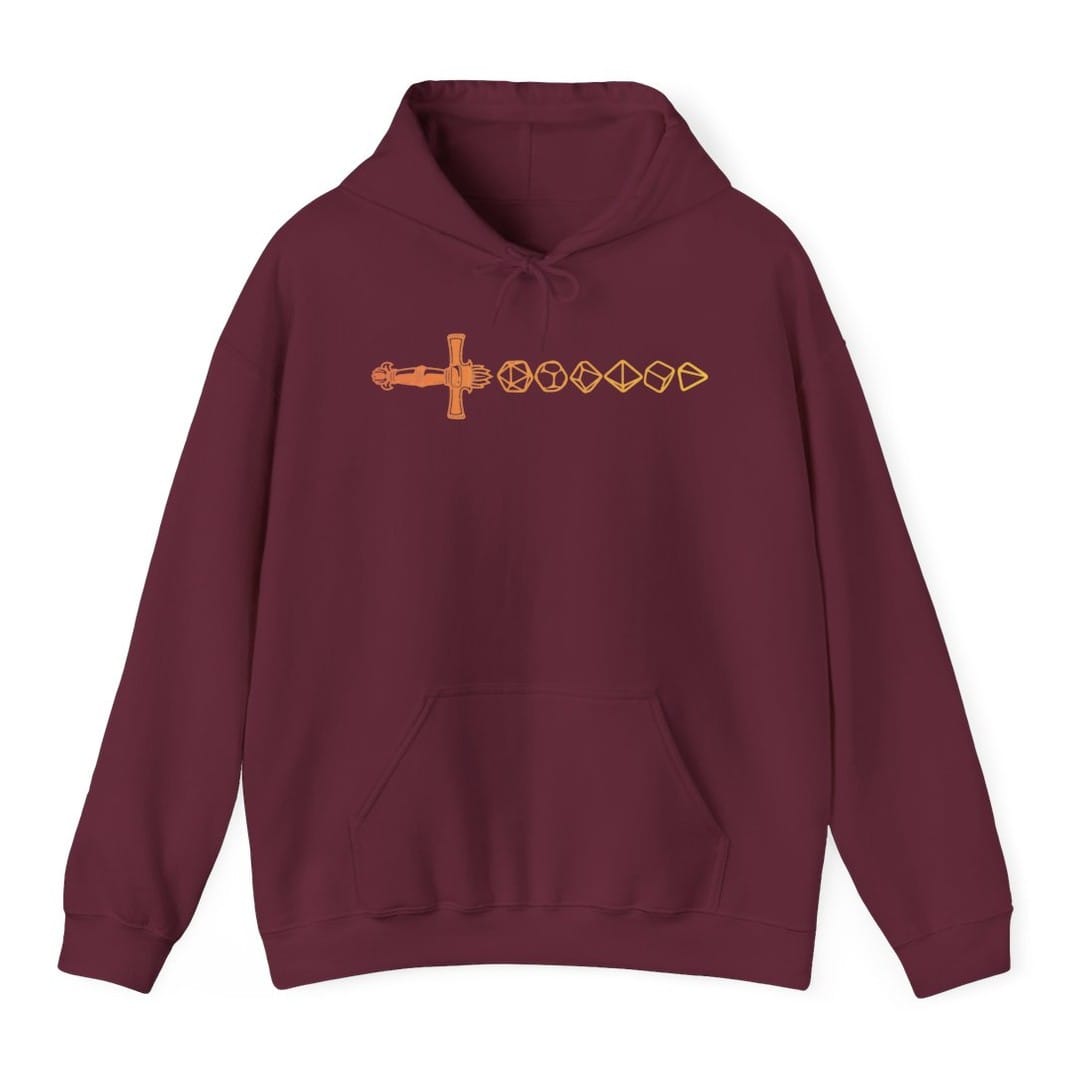 D&D Dice Sword Hoodie