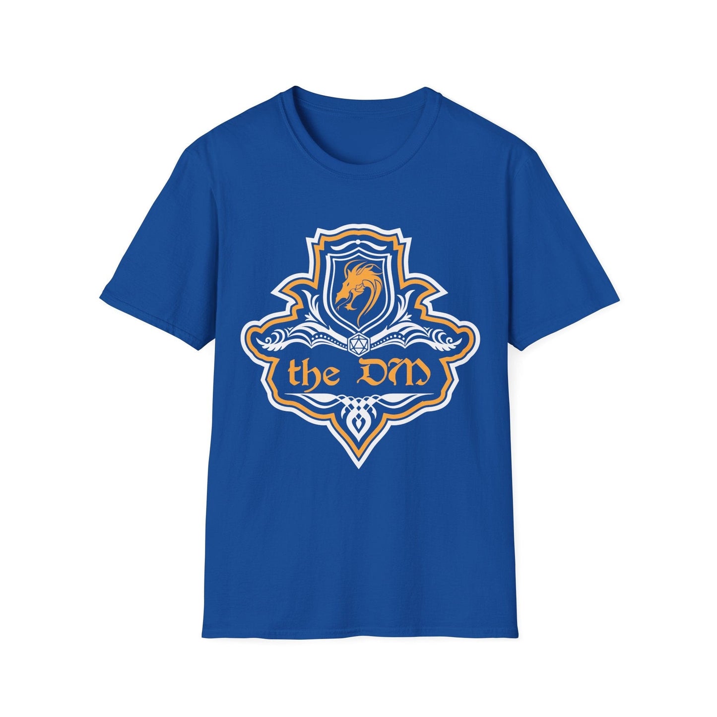 Camiseta con emblema elegante de D&D DM para Dungeon Masters