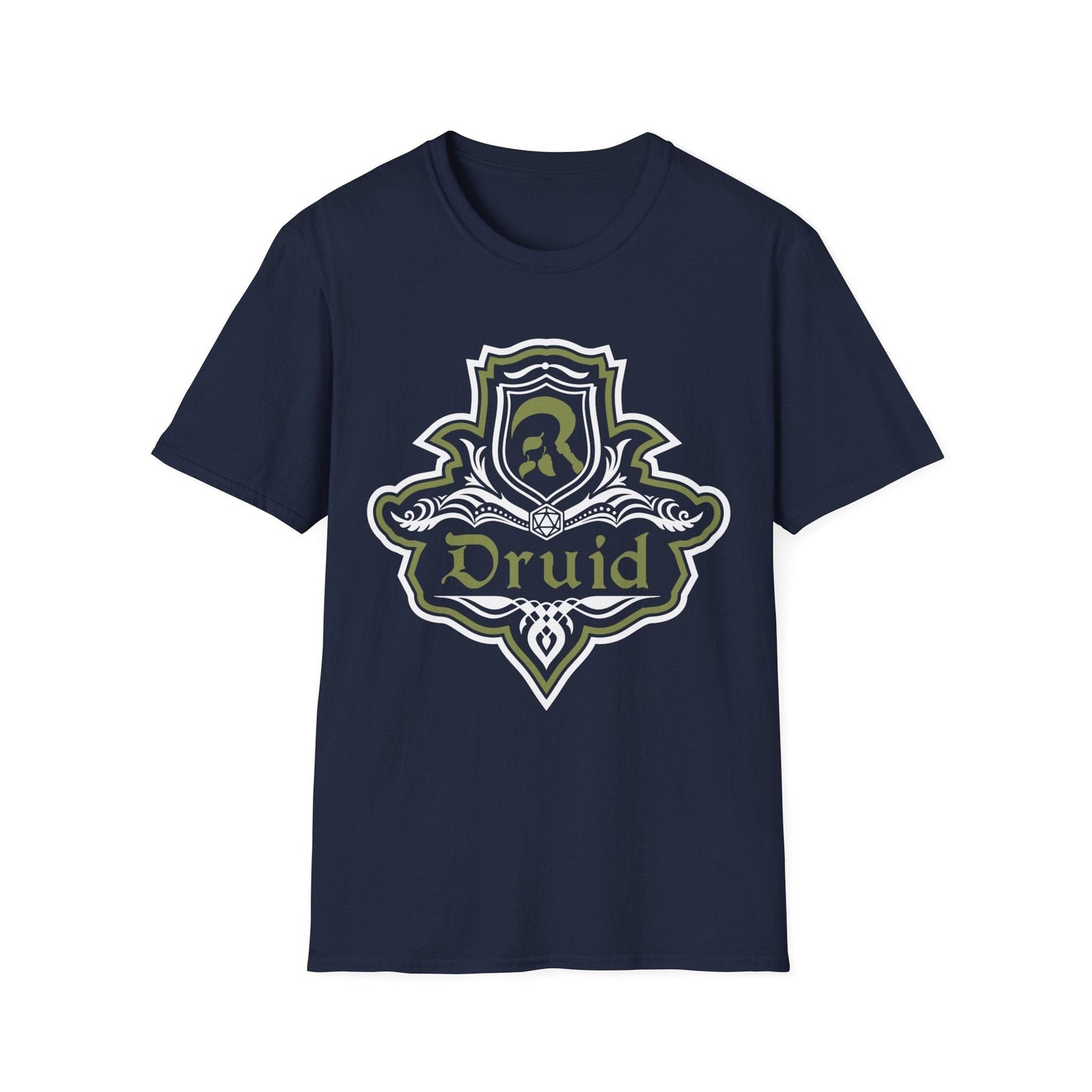 Camiseta con Emblema de Lujo de la Clase Druida de D&D