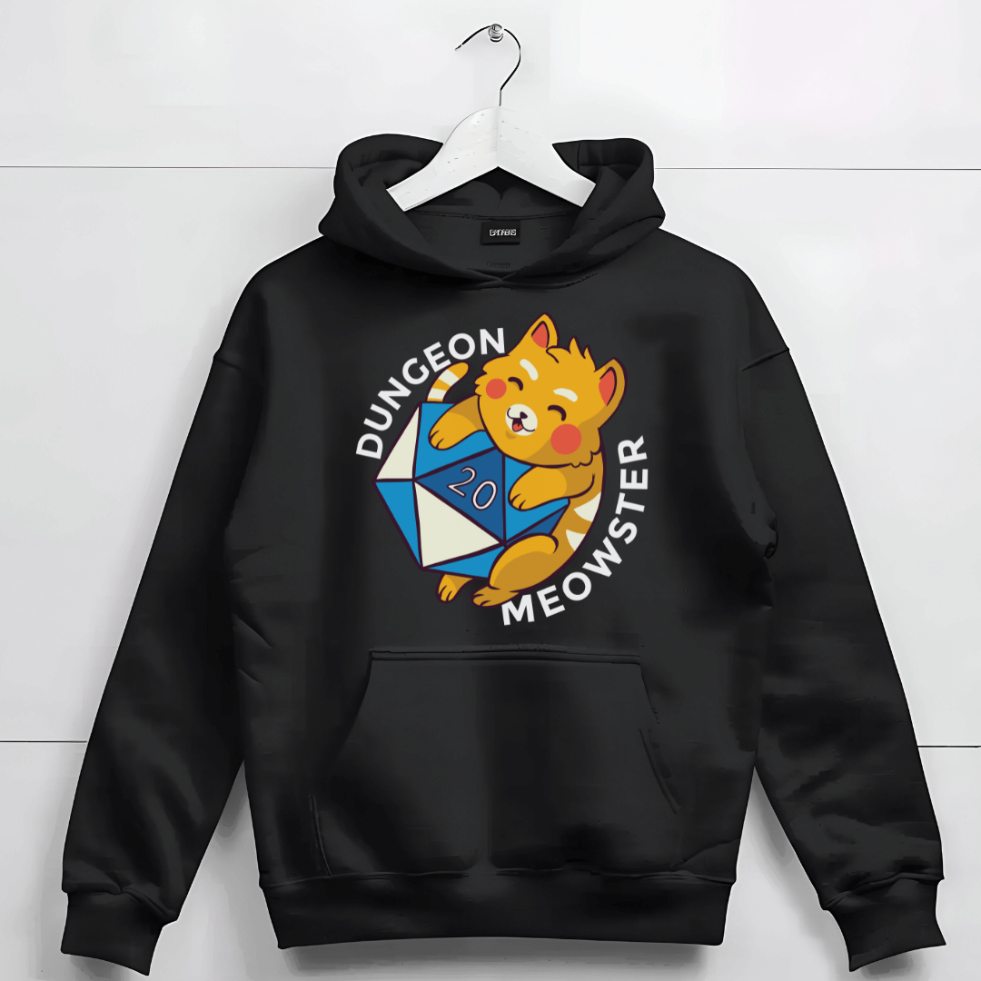 D&D Dungeon Meowster DM Hoodie