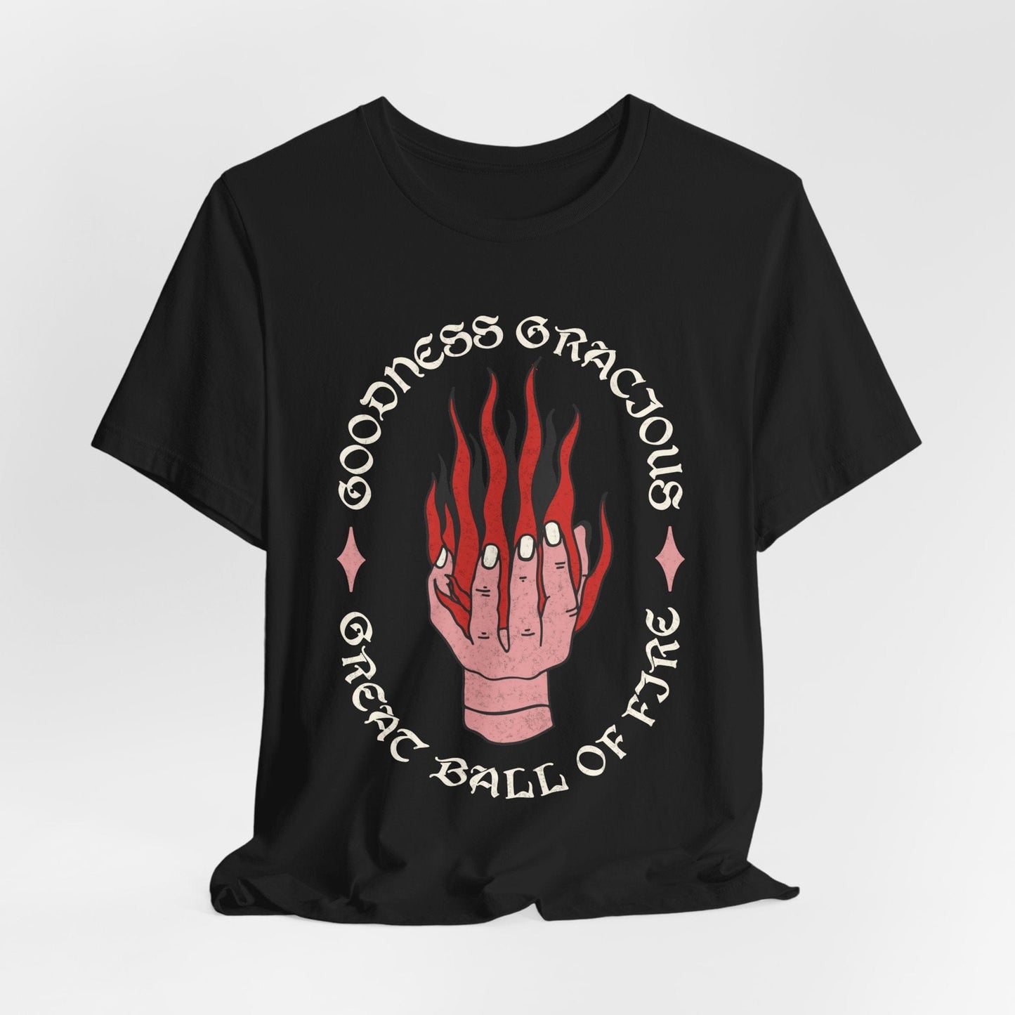Camiseta del hechizo Bola de Fuego de D&D