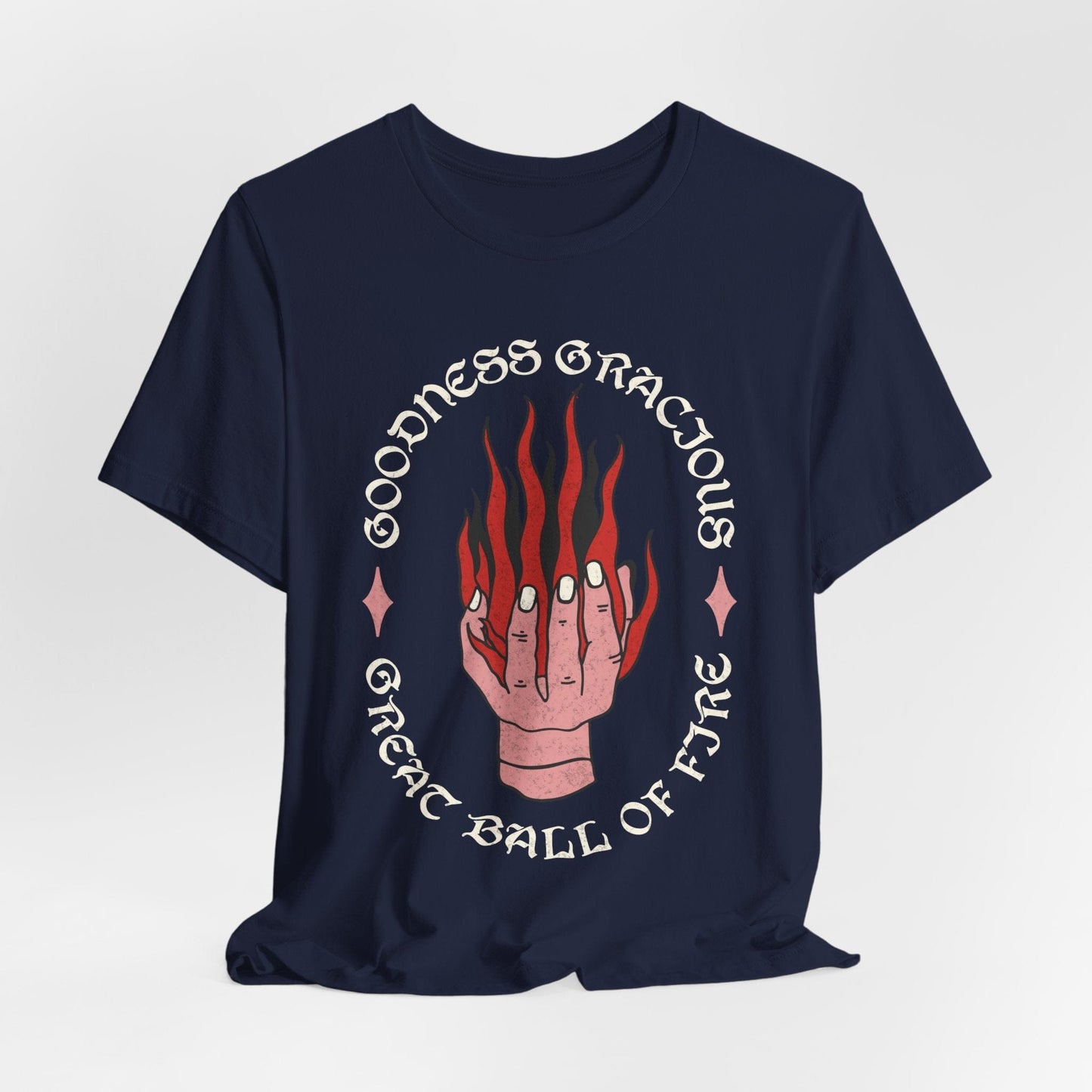 Camiseta del hechizo Bola de Fuego de D&D