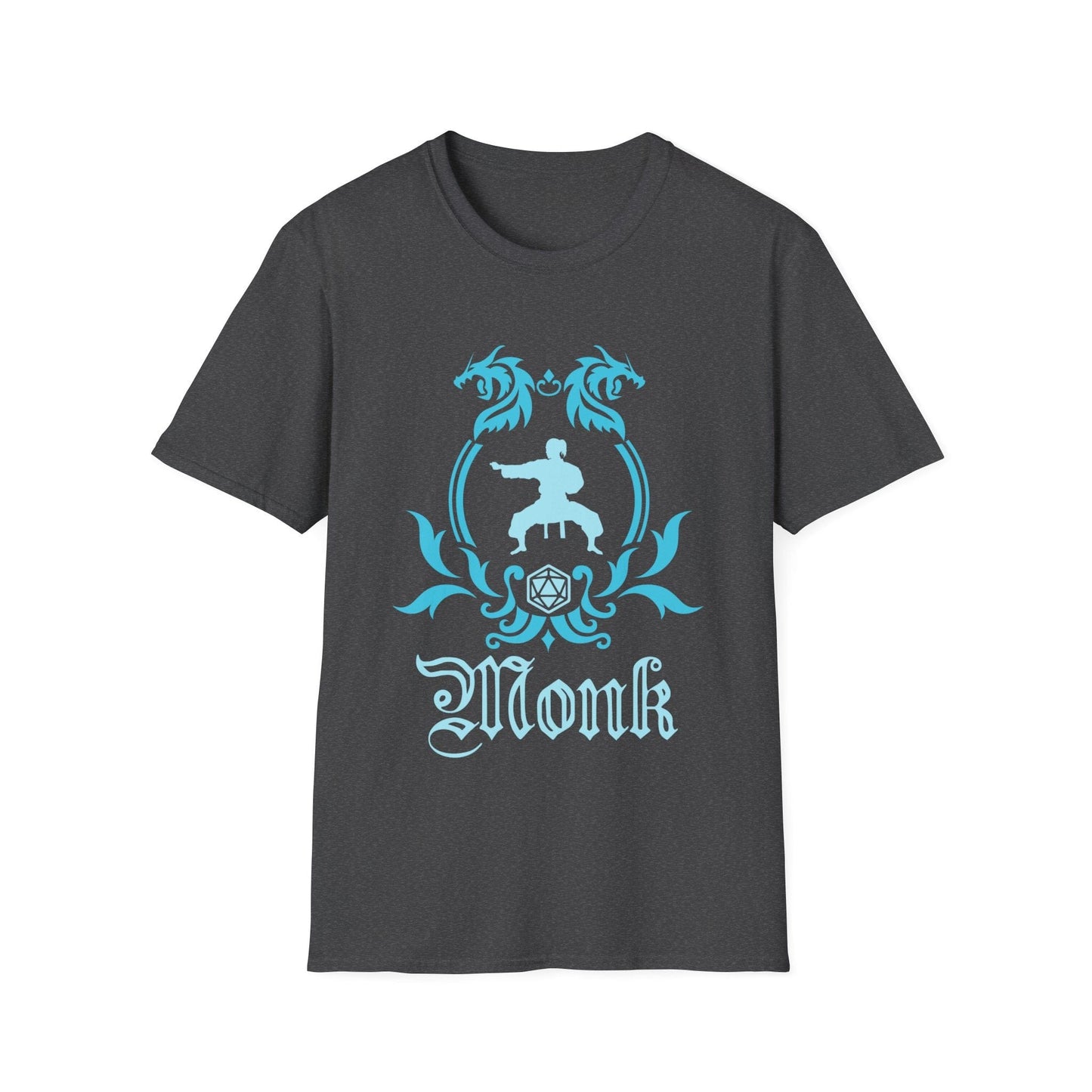 Camiseta con el emblema de la clase Monje de D&D
