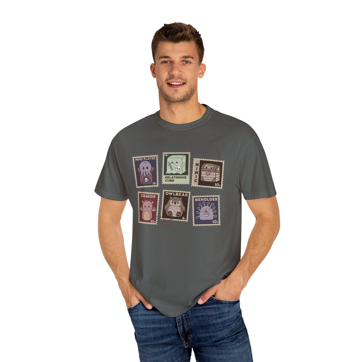 D&D Monster Stamp T-Shirt - Comfort Colors