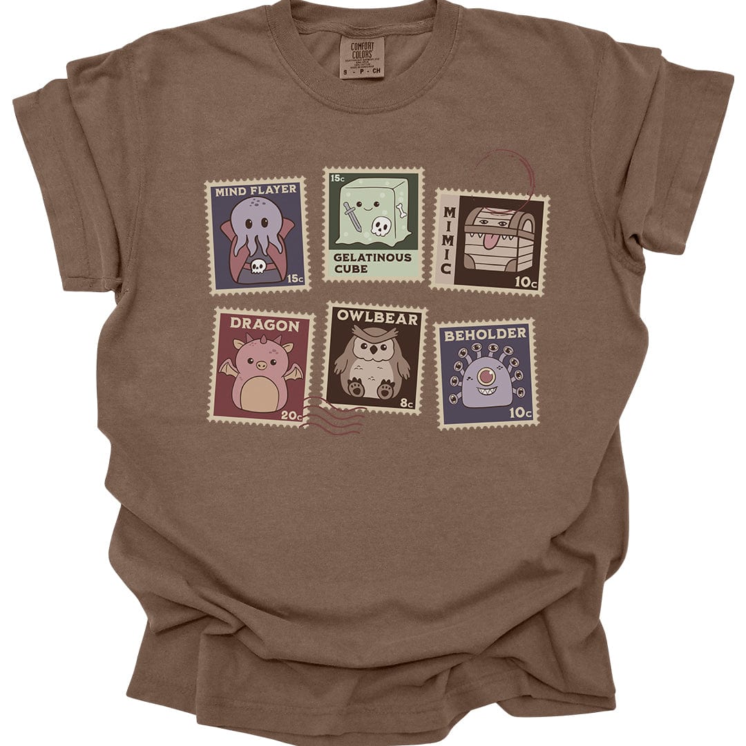 D&D Monster Stamp T-Shirt - Comfort Colors