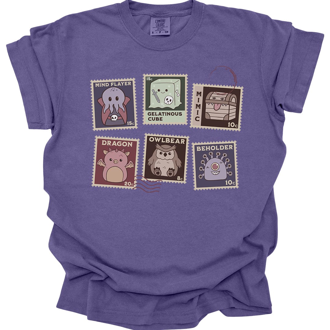 D&D Monster Stamp T-Shirt - Comfort Colors