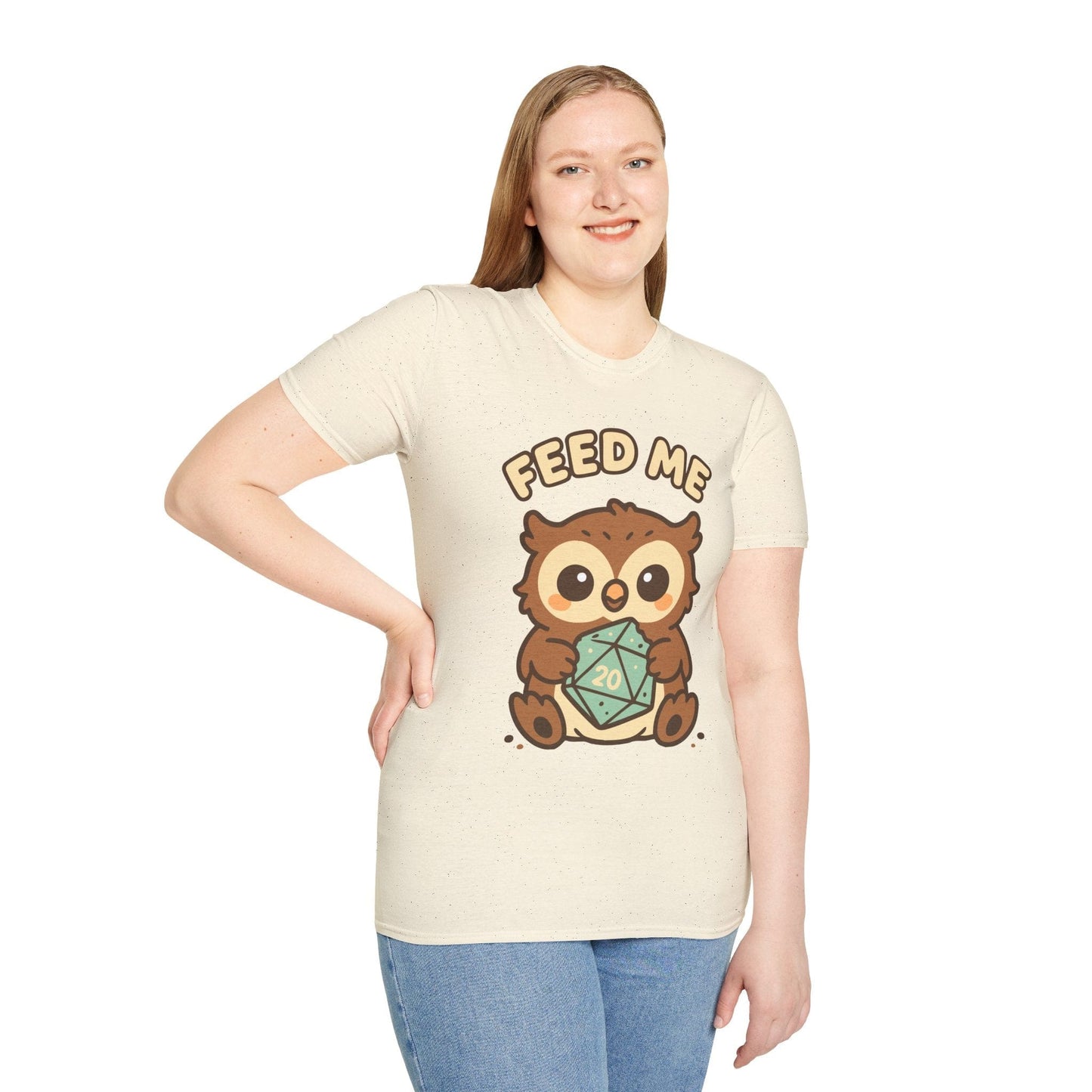 Camiseta de D&D Owlbear Feed Me