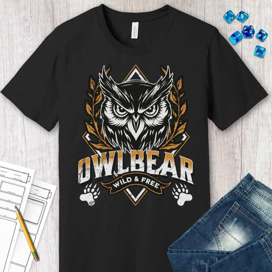 Camiseta de Osos Lechuza de D&D