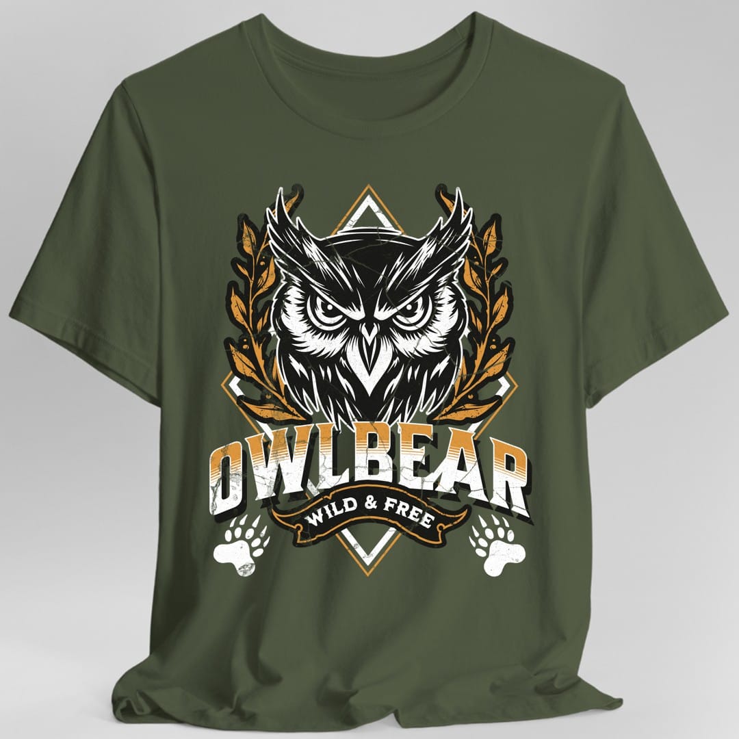 Camiseta de Osos Lechuza de D&D